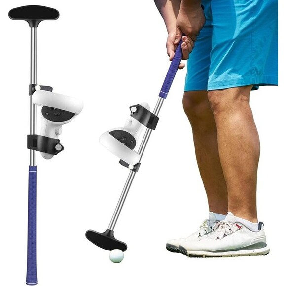 Weighted VR Golf Club Attachment for Oculus Quest 2 - Picture 1 of 2